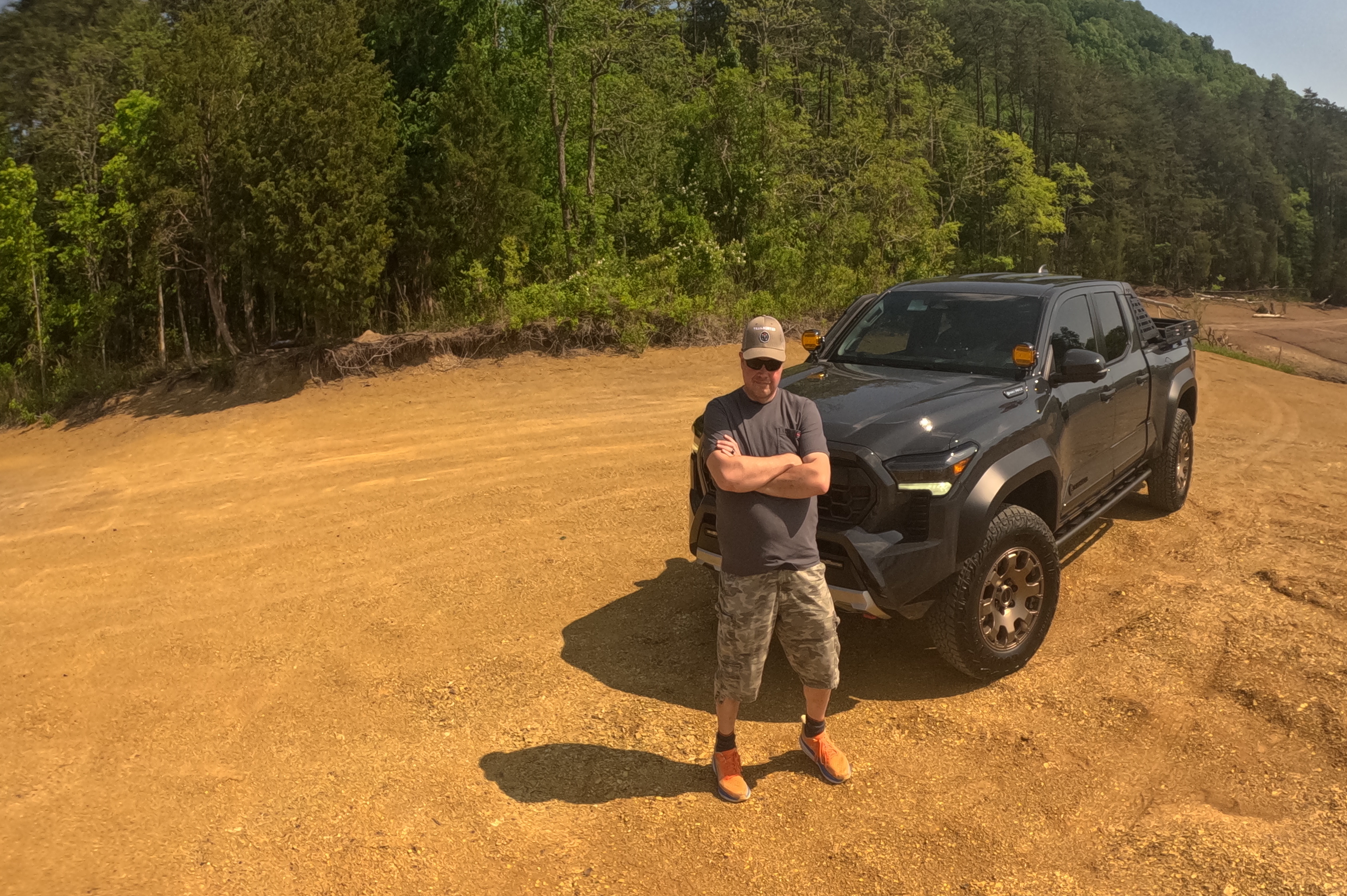 Rob with his Toyota Tacoma